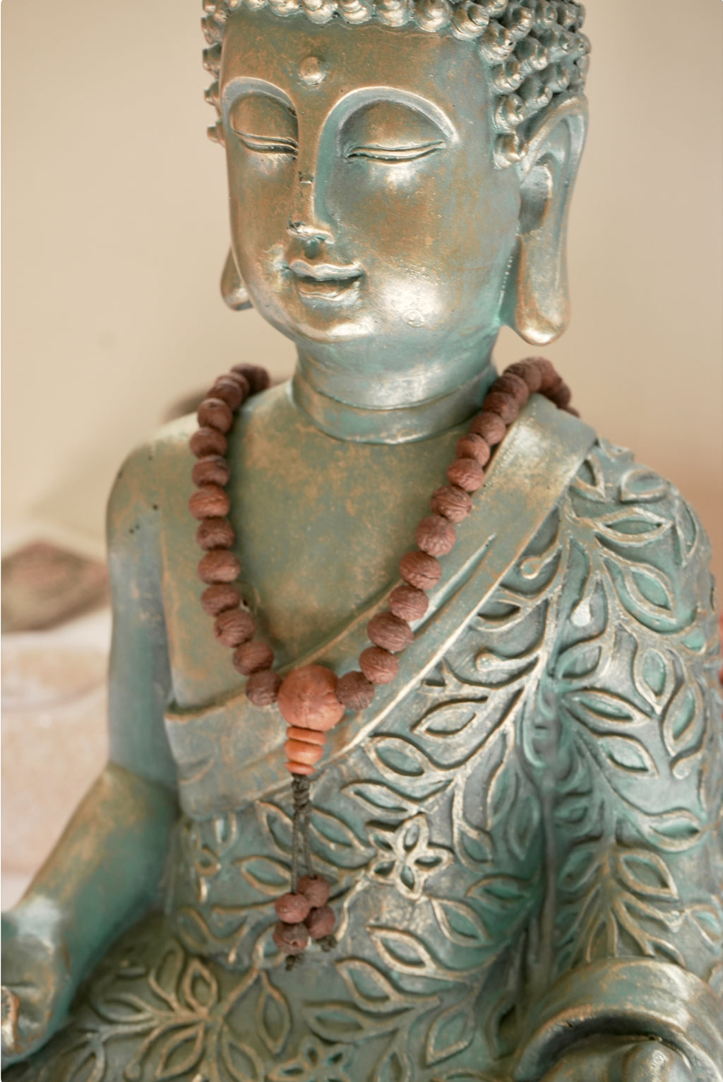 🪶 Japa Mala Tradicional de Semillas Bodhi – Ojo de Buda (108 cuentas) 🪶