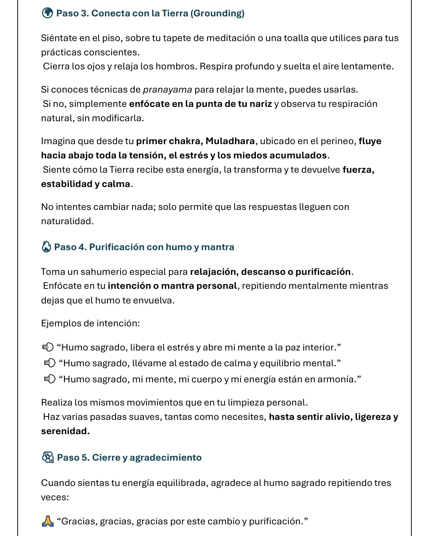 EBook "El Arte de Sahumar"